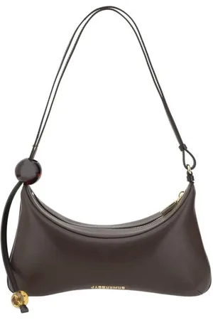 Jacquemus Taske, Dame, Brun, ONE SIZE, Uld, Perle Skuldertaske