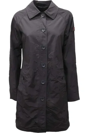 Peuterey Frakke, Dame, Blå, S, Trench jakke Lentini model shine on