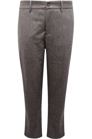 BROOKSFIELD Bukser, Herre, Grå, 3XL, Uld, Slim Wool Blend Bukser Antracit Grå