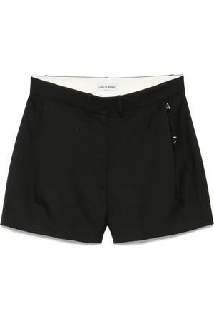 Low Classic Shorts, Dame, Sort, M, Sort Klassisk Krog Lynlås Bukser