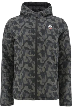 Jott Jakke, Herre, Grøn, 3XL, Uld, Reversibel Bergen Jakke med Hætte
