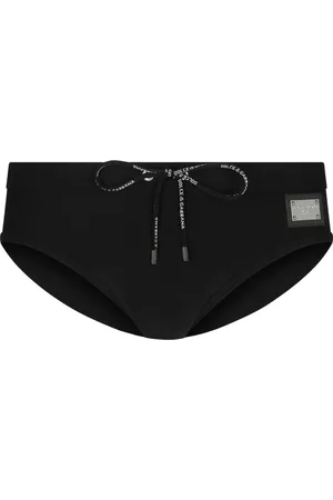 Dolce & Gabbana Badetøj, Herre, Sort, L, Nylon, Bikini Svømmeundertøj til Strand