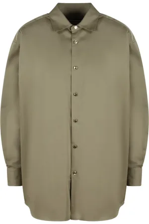 DARKPARK Bluser & Skjorter, Dame, Grøn, XS, Satin, Teknisk Satin Keanu Skjorte