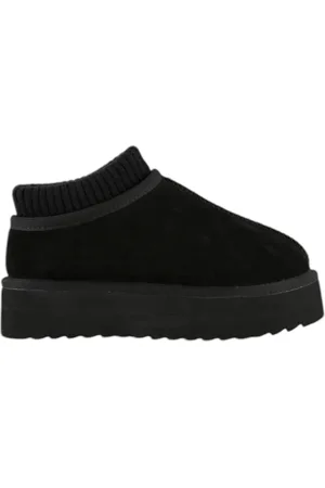 Colors of California Sko, Dame, Sort, 41 EU, Polyester, Polyester høj sål dame booties