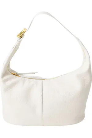Coccinelle Taske, Dame, Hvid, ONE SIZE, Uld, Eco-læder skuldertaske med frontlogo