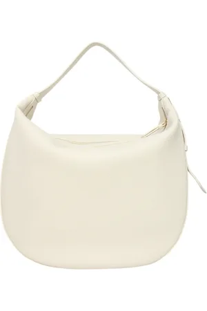 Armani Exchange Taske, Dame, Hvid, ONE SIZE, Uld, Skulder taske i kunstlæder med side logo