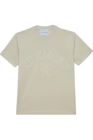John Richmond Top, Herre, , S, Bomuld, Bomuld T-shirt med Frontlogo