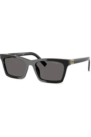 Miu Miu Tilbehør, Dame, Sort, 55 MM, Tyl, MU A05S 16K08Z Solbriller