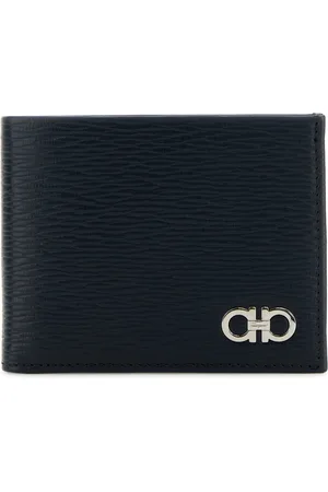 Salvatore Ferragamo Tilbehør, Herre, Sort, ONE SIZE, Uld, Stilfulde Punge & Kortholdere
