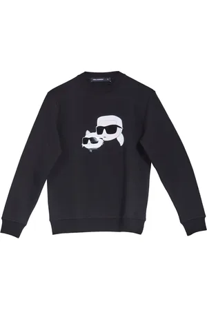 Karl Lagerfeld Sweathshirts & Hoodies, Herre, Sort, XL, Bomuld, Sweatshirts & Hoodies