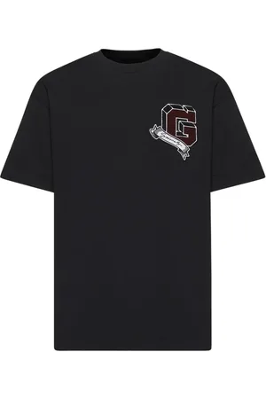Givenchy Top, Herre, Sort, XL, Bomuld, College T-Shirt