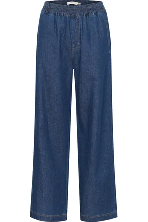 INWEAR Jeans, Dame, Blå, S, Denim, Blå Denim Pullon Bukser