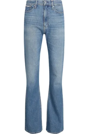 Calvin Klein Jeans, Dame, Blå, W27, Bomuld, Bomuldsblandings damejeans