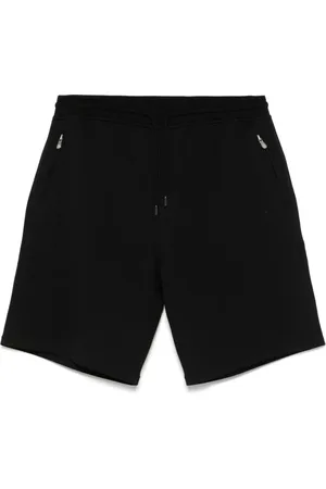 Brunello Cucinelli Shorts, Herre, Sort, XL, Sorte Shorts med Snørelinning