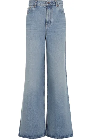 Chloé Jeans, Dame, Blå, W27, Bomuld, Blå Bomuld Bukser Stilfuld Behagelig