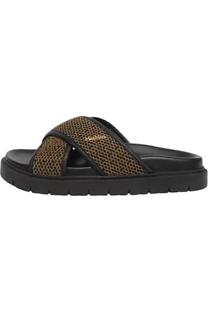 Max Mara Sko, Dame, Brun, 38 EU, Læder, Læder Sneaker med Gummisål