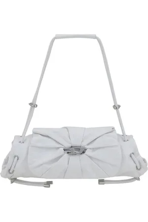Diesel Taske, Dame, Hvid, ONE SIZE, Uld, Moderne Skuldertaske med Magnetisk Klap