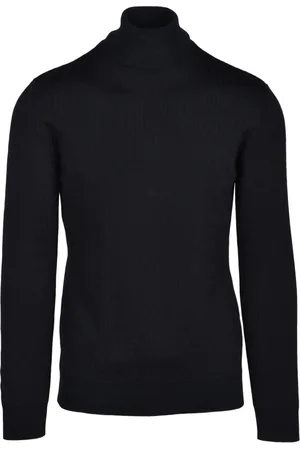 Moschino Strik, Herre, Sort, M, Uld, Højhalset sweater