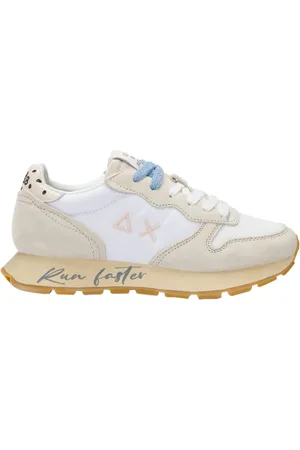 sun68 Sko, Dame, , 36 EU, Læder, Vintage Ally Sneakers i Hvid