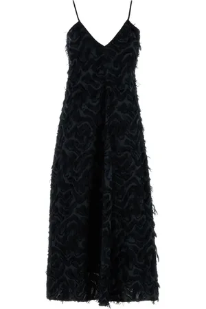 CO Kjole, Dame, Blå, XS, Elegant Slip Kjole til Kvinder