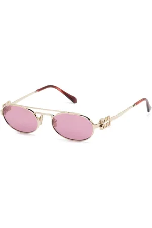 Miu Miu Tilbehør, Dame, Gul, 53 MM, Tyl, MU 54Zs Zvn50D Solbriller
