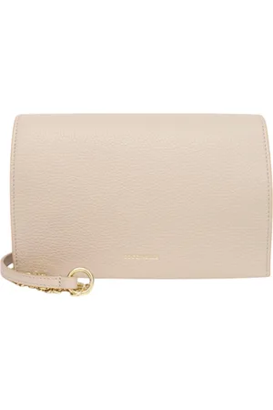 Coccinelle Taske, Dame, Lyserød, ONE SIZE, Uld, Læder Dame Skuldertaske med Frontlogo