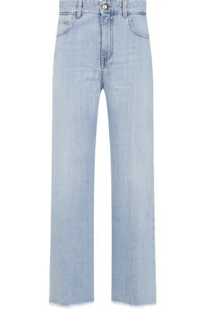 Giambattista Valli Jeans, Dame, Blå, 2XS, Uld, Blå Jeans til Kvinder Stilfuld