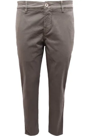 BROOKSFIELD Bukser, Herre, Grå, S, Slim Fit Bukser Indigo Farvning