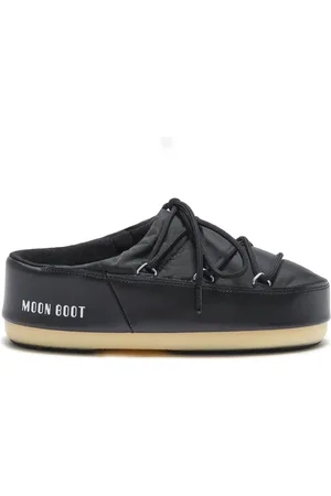 Moon Boot Sko, Dame, Sort, 39 EU, Polyester, Icon Mule Sko