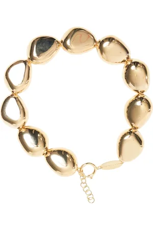 FEDERICA TOSI Tilbehør, Dame, Gul, ONE SIZE, Uld, Håndlavet Guld Choker med Springlås
