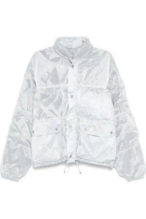 OUR LEGACY Jakke, Herre, Blå, XL, Uld, Letvægts Exhale Puffa Jakke