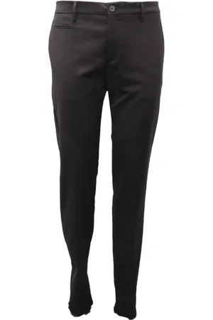 Patrizia Pepe Bukser, Herre, Sort, XL, Slim Fit Bukser Made in Italy