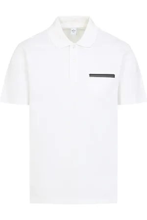 Berluti Top, Herre, Hvid, M, Uld, Hvid Polo Shirt Stilfuldt Afslappet Tøj