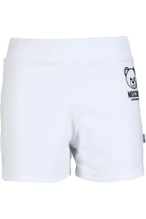 Moschino Shorts, Dame, Hvid, M, Bomuld, Bomuld Elastan Undertøj Shorts