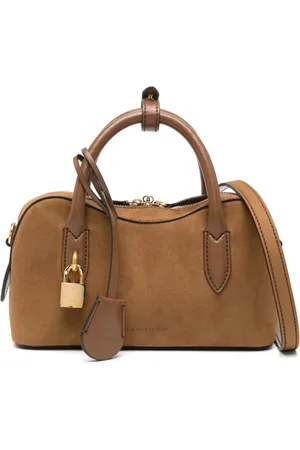 Stella McCartney Taske, Dame, Brun, ONE SIZE, Uld, Brun Top Håndtag Skuldertaske