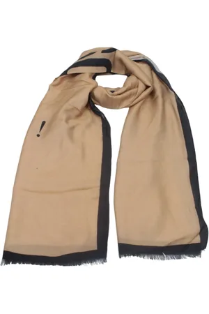 Moschino Tilbehør, Dame, , ONE SIZE, Modal Tørklæde med Frontlogo-syning