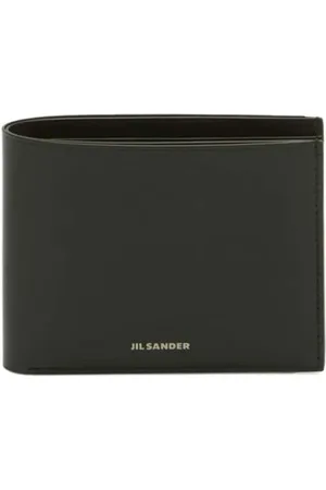 Jil Sander Tilbehør, Herre, Sort, ONE SIZE, Læder, Læder Bi-Fold Wallet