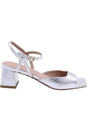Scapa Sko, Dame, Grå, 39 EU, Uld, Stilfuld Sandal med Pijlstaartrog Detalje