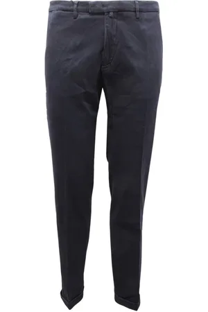 Briglia 1949 Bukser, Herre, Blå, 2XL, Blå Bukser Lavet i Italien