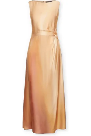 Elena Miro Kjole, Dame, , L, Polyester, Elegant kjole med gradient mønster