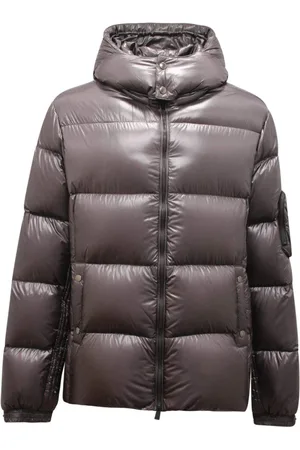 TATRAS Jakke, Herre, Grå, 2XL, Uld, Grå Piumino Dunjakke med Aftagelig Hætte