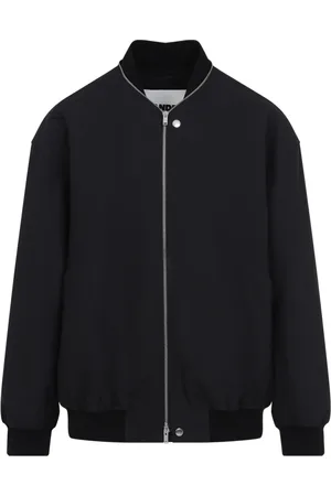 Jil Sander Jakke, Herre, Sort, L, Bomuld, Sort Bomuldsjakke
