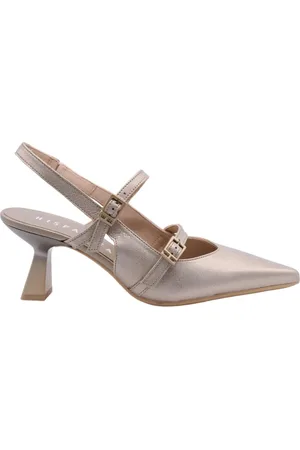 Hispanitas Sko, Dame, Brun, 37 EU, Elegant Slingback Sko Blancha Kollektion