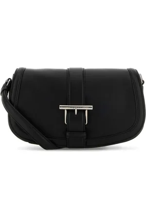 Alexander McQueen Taske, Dame, Sort, ONE SIZE, Læder, Sort læder Satchel Crossbody taske