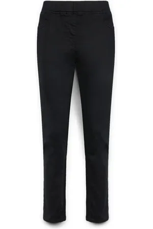 Elena Miro Bukser, Dame, Sort, 7XL, Jeggings at tage på, 