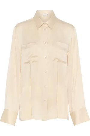 Gestuz Bluser & Skjorter, Dame, , S, Silkegz Skjorte Noos Bluser Birch