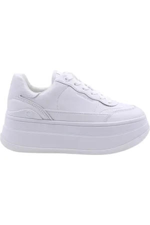 Michael Kors Sko, Dame, Hvid, 38 EU, Uld, Basaniet Sneaker
