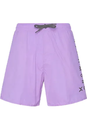 John Richmond Badetøj, Herre, Lilla, 2XL, Polyester, Polyester Badetøj med Frontlogo
