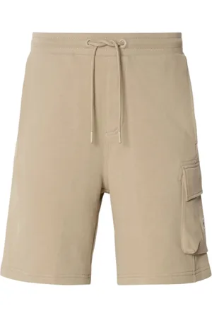 Calvin Klein Shorts, Herre, Brun, M, Bomuld, Cargo Bermuda Shorts i bomuld