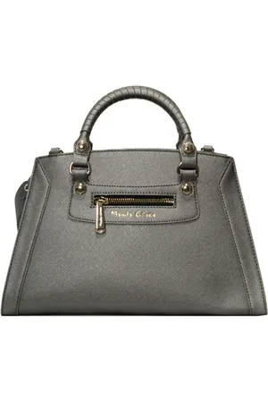 Manila Grace Taske, Dame, Grå, ONE SIZE, Uld, Faux Leather Small Women